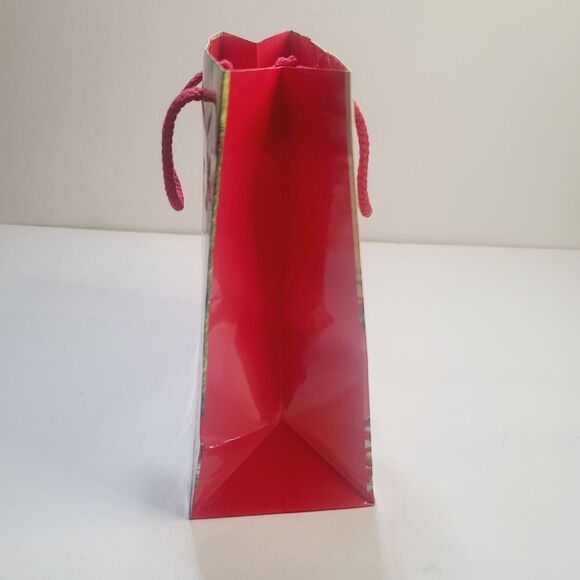 Vintage 90s Cute Teddy Bear Plush Christmas Gift Bag Red Tree Clown - Picture 5 of 10